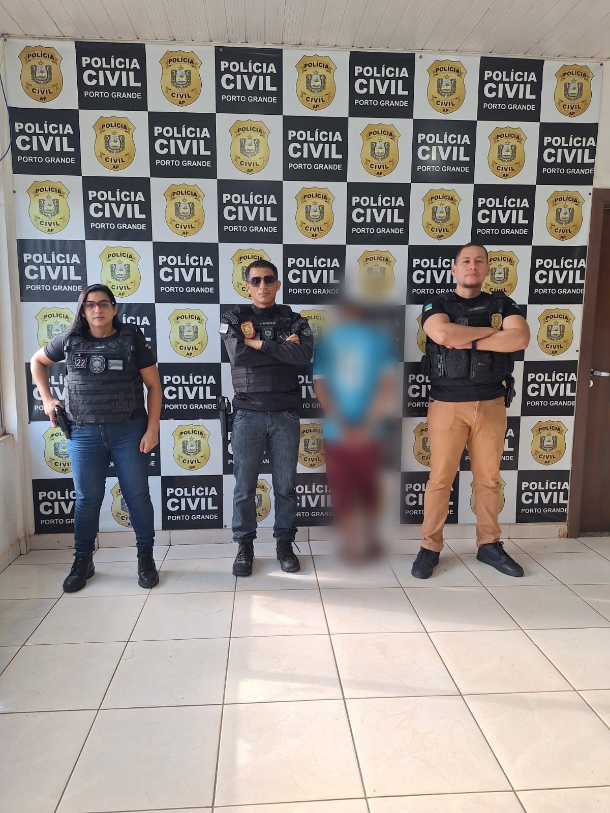 EM PORTO GRANDE, POLÍCIA CIVIL PRENDE MEMBRO DE ORGANIZAÇÃO CRIMINOSA CONDENADO POR TRÁFICO DE DROGAS, ASSOCIAÇÃO PARA O TRÁFICO E LESÃO CORPORAL GRAVE